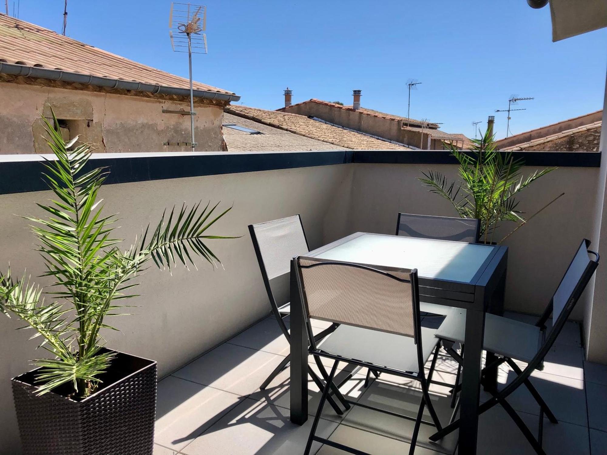 Appartement Duplex Jaden - 3 Pieces Climatise 80M2 à Villeveyrac Extérieur photo